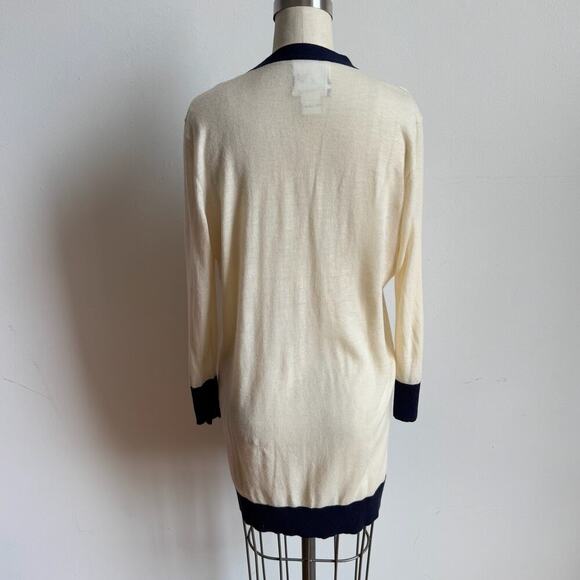 BARNEY'S CO-OP Wool/Cashmere Blend Cardigan - Picture 4 of 12